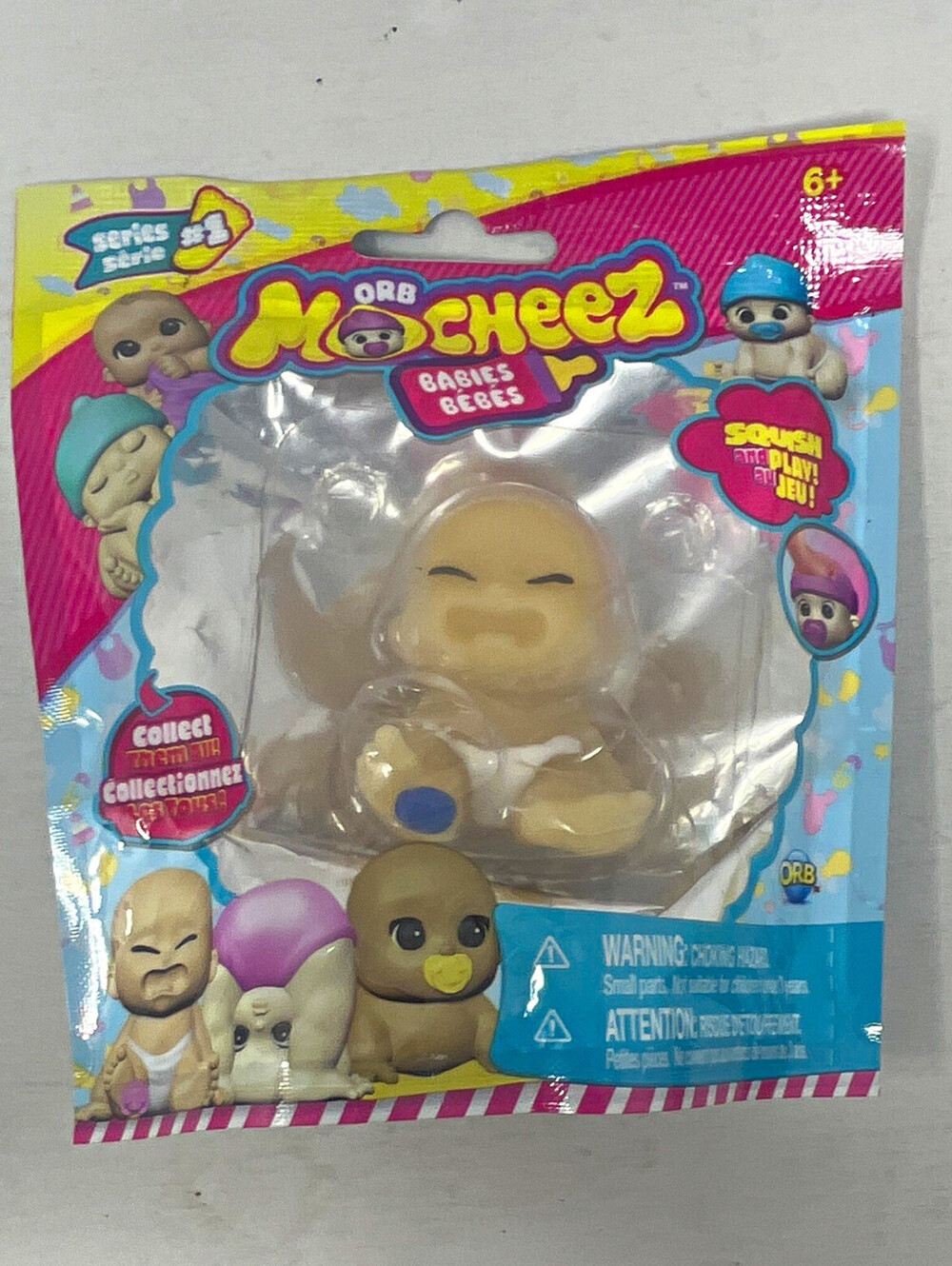 ORB MooCheez Babies Duck Figure Beige Plastic Collectible Toy 6+
